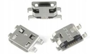 Gniazdo micro usb montażowe PCB SMD mod11