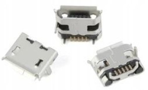 Gniazdo micro usb montażowe PCB SMD mod2