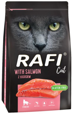 DOLINA NOTECI Rafi Cat karma sucha dla kotów sterylizowanych z łososiem 7kg