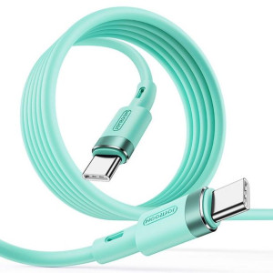 Joyroom S-1230N9 TYPE-C TO TYPE-C CABLE PD60W/3A 120CM zielony