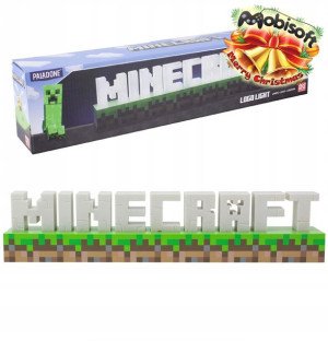 Lampka Minecraft Logo Minecraft / Paladone