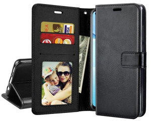 Etui Portfel Skóra do Motorola Moto G60 +Szkło 9H