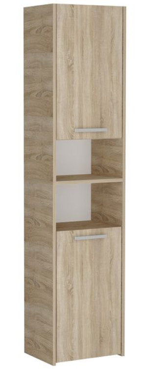 Szafka łazienkowa 40 cm słupek 6 półek SONOMA