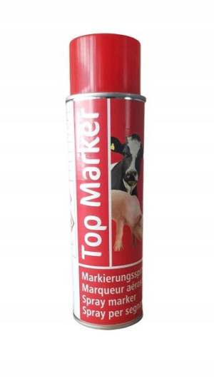 Spray do znakowania zwierząt TopMarker czerwony