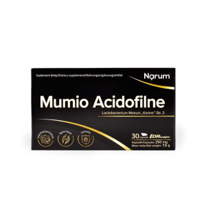 Mumio Acidofilne 30 kapsułek Narum