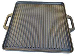 Patelnia Żeliwna Grillowa, Na Ognisko 42x42 Grill