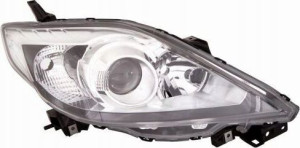 Reflektor Lampa Czarna Mazda 5 V 05-10 Prawa Depo