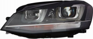 Reflektor Lampa Vw Golf Vii 7 '12- Lewa Depo