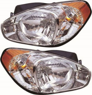 Reflektory Hyundai Accent Iii 3 '05-'10 Kpl Depo