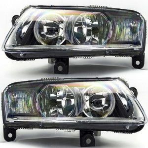 Reflektory Lampy Audi A6 C6 '04-'08 H1 H7 Kpl Depo