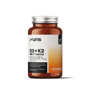 WITAMINA D3 K2 MK-7 NATTO 60 vege kaps.