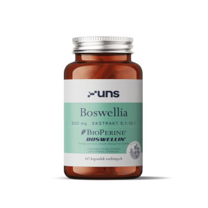 BOSWELLIA + BIOPERINE 60 vege kaps.