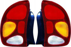 Lampy Tył Tylne Daewoo Lanos '97- Komplet Depo