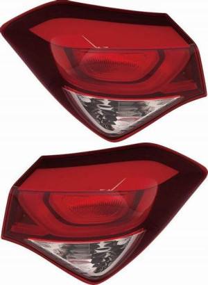 Lampy Tył Tylne Hyundai I20 Gb Ib 14- Komplet Depo