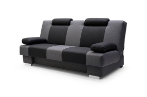 Wersalka z regulowanymi zagłówkami RAVEL 120X200