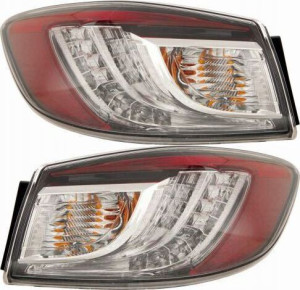 Lampy Tył Tylne Mazda 3 Bl '08-'14 Komplet Depo