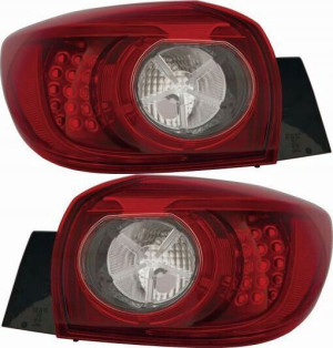 Lampy Tył Tylne Mazda 3 Bm Bn '13- Komplet Depo