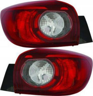 Lampy Tył Tylne Mazda 3 Sedan '13- Komplet Depo