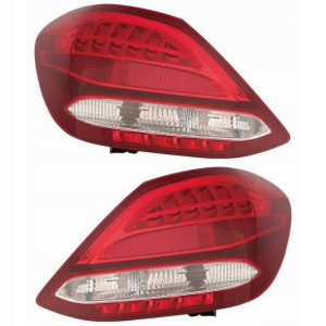 Lampy Tył Tylne Mercedes Kl C W205 13- Kpl Depo