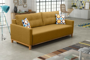 Kanapa MALMO Sofa skandynawska z funkcja spania