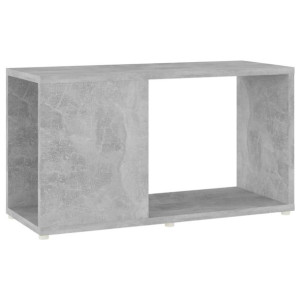 Szafka pod TV, szarość betonu, 60x24x32 cm, płyta wiórowa