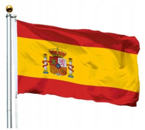 Flaga Hiszpania 150x90 cm Hiszpanii Spain Spanien