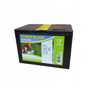 Bateria alkaliczna 9V 120Ah do Pastucha