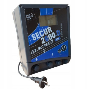 Pastuch Elektryzator SECUR 2600 D z Wyświetlaczem