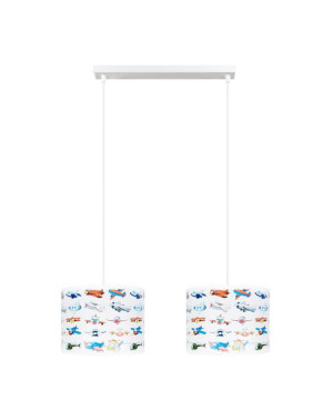 Lampa wisząca żyrandol do pokoju dziecka samoloty