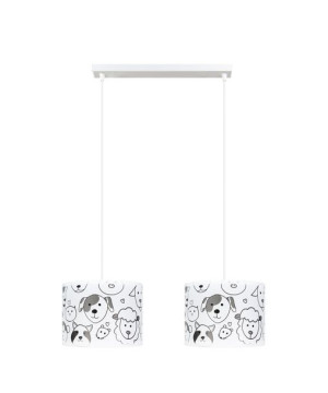 Lampa wisząca żyrandol do pokoju dziecka zwierzęta