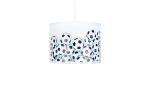 Lampa do pokoju dziecka z abażurem piłki fi 20 cm