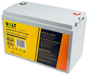 Akumulator Volt Polska Litowo-żelazowo-fosforanowy Lifepo4 12v 100ah 100a