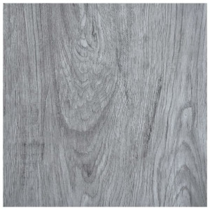 Samoprzylepne panele podłogowe, PVC, 5,11 m², jasnoszare