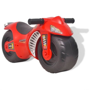 Motocykl - jeździk, plastikowy, czerwony