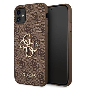 Oryginalne Etui IPHONE 11 Guess Hardcase 4G Big Metal Logo (GUHCN614GMGBR)