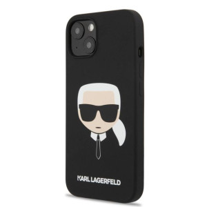Oryginalne Etui IPHONE 13 Karl Lagerfeld Harcase Silicone Karl's Head (KLHC