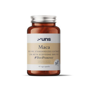 MACA + BIOPERINE 90 vege kaps.