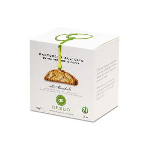 Wegańskie Toskańskie Ciasteczka Cantuccini z Migdałami "Cantuccini All'Olio