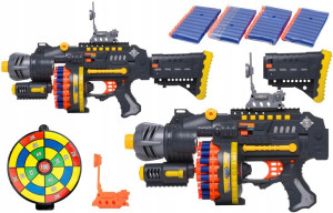 Karabin Maszynowy Wyrzutnia Hero Nerf 40x Naboje