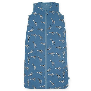 Jollein - Śpiworek Niemowlęcy Letni Summer Giraffe Jeans Blue 90 Cm
