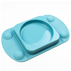Easytots - Easymat Mini Max 2In1 Silikonowy Talerzyk Z Podkładką - Lunchbox