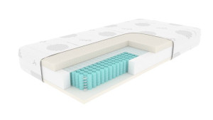 Materac EMBRO sprężynowo-lateksowy GUENO 180x200 H2