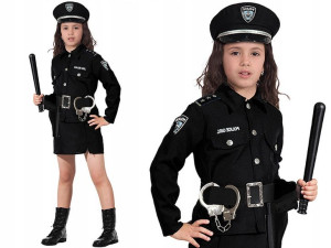 Policjantka Amerykańska Strój Karnawałowy 116 Cm