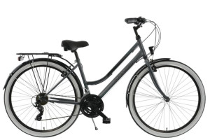 Rower Kands Trekkingowy 28 Galileo Damski17 grafitowo-turkusowy 2022r