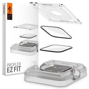 Szkło Hybrydowe Spigen Proflex "ez Fit" 2-pack Apple Watch 7 41 M