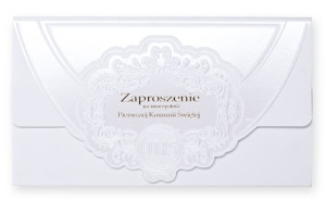 Zaproszenia komunijne zestaw 10 szt ZK 5510B