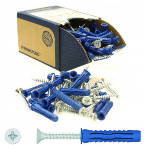 Rawlplug Kołki 4all 6x30 Z Wkrętami 4,5x40 50szt.