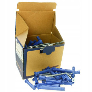 RAWPLUG kołek kołki rozporowe 4ALL 8x40 + wkręty