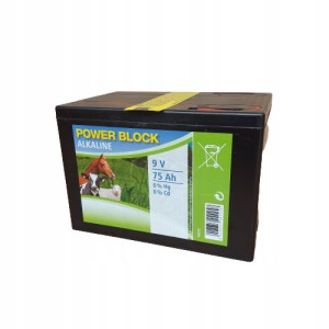 Bateria alkaliczna 9V 75Ah do Pastucha