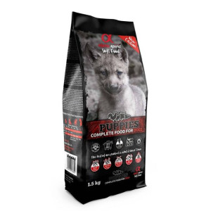 Alpha Spirit PUPPIES 1,5kg - Pełnoporcjowa karma sucha miękka dla szczeniąt